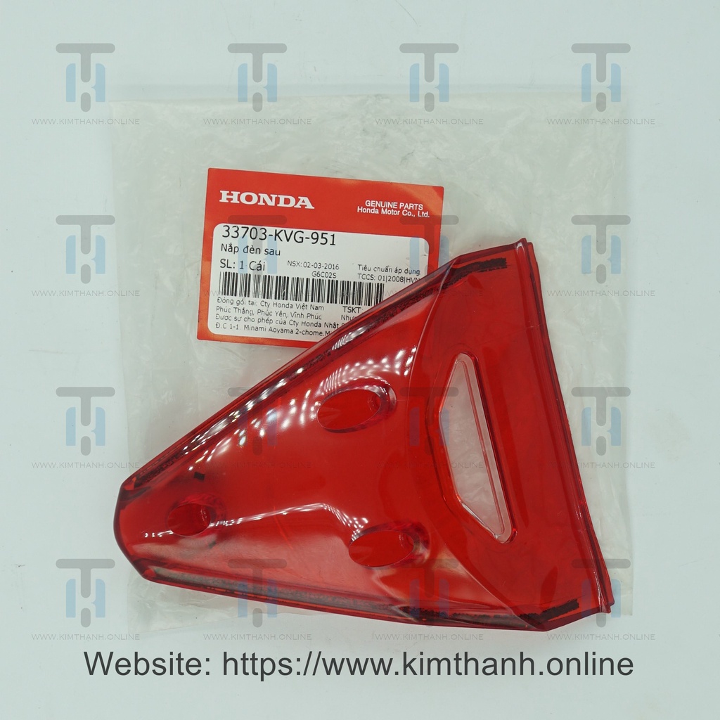 Chụp lái đỏ Airblade 2010 Honda VN _ 33703KVG951
