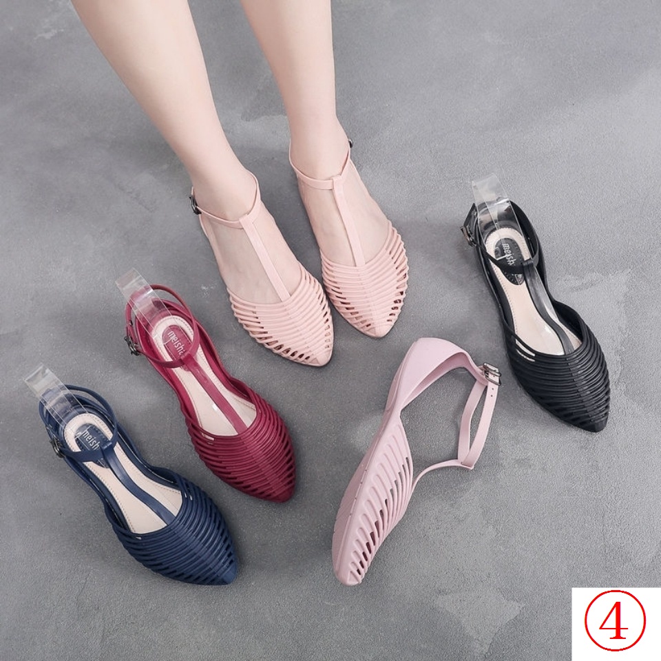 Giày Sandal Nhựa Đế Mềm Thời Trang Mùa Hè Mới Năm 2021