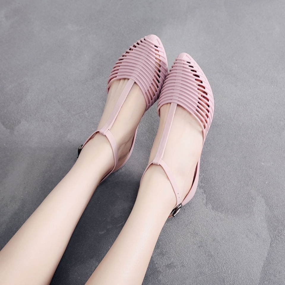 Giày Sandal Nhựa Đế Mềm Thời Trang Mùa Hè Mới Năm 2021