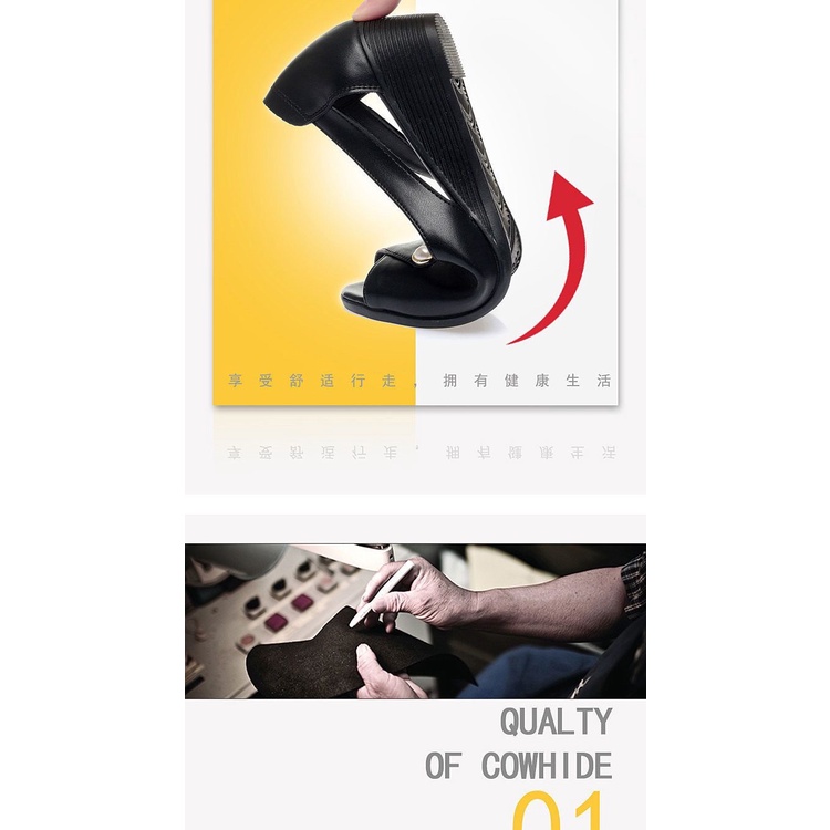 Giày Sandal Da Mềm Đế Bằng Hở Ngón Dễ Phối Đồ Thời Trang Cho Nữ