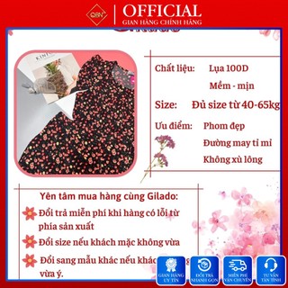 [Bigsize 45kg - 85kg] Đồ bộ lửng mặc nhà nữ lụa 1