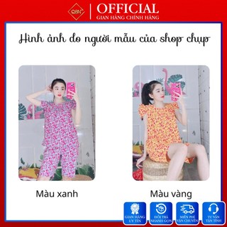 [Bigsize 45kg - 85kg] Đồ bộ lửng mặc nhà nữ lụa 1