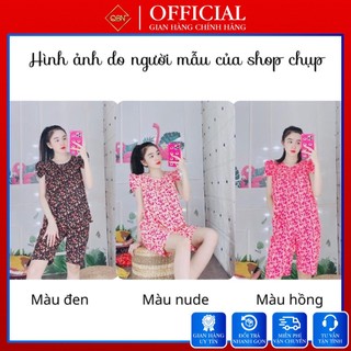 [Bigsize 45kg - 85kg] Đồ bộ lửng mặc nhà nữ lụa 1