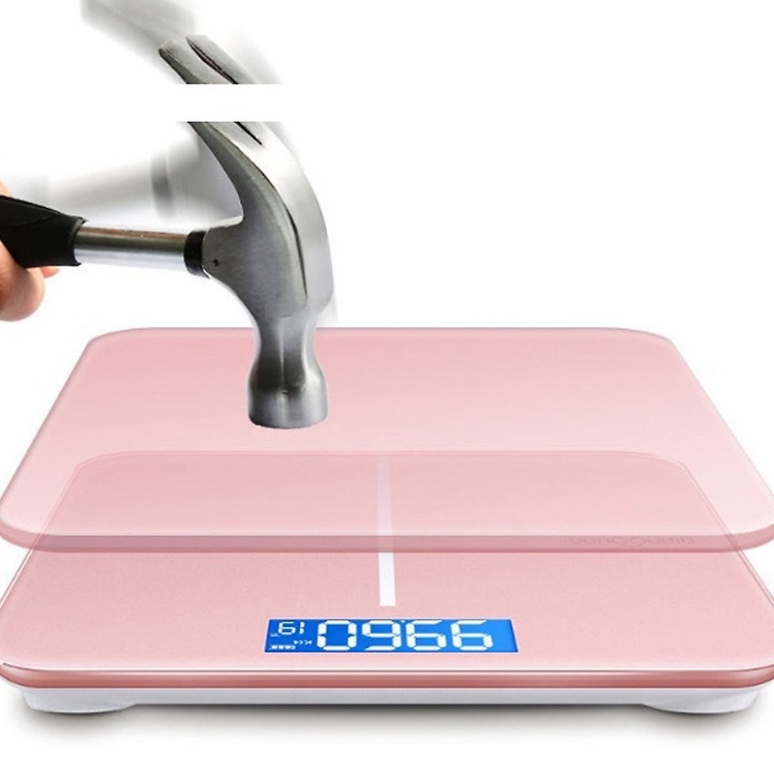 Cân Điện Tử Sức Khỏe Thông Minh – Cân Sức Khỏe Chữ Thập Kính Cường Lực