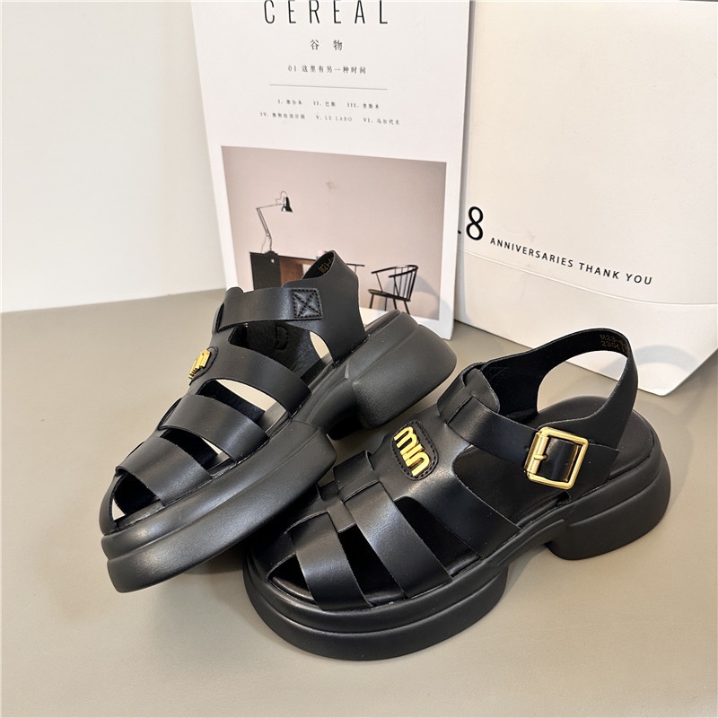 Giày Sandal Sợi Dệt Thời Trang Mùa Hè Hàn Quốc 2023 Cho Nữ