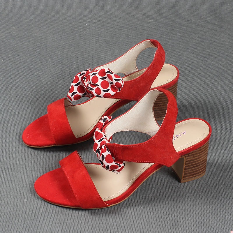 Giày Sandal Cao Gót Bằng Da Thật Siêu Nhẹ Hở Ngón Phong Cách Phương Tây Cho Nữ