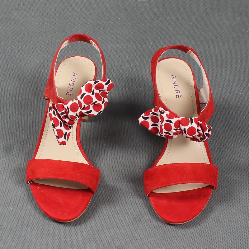 Giày Sandal Cao Gót Bằng Da Thật Siêu Nhẹ Hở Ngón Phong Cách Phương Tây Cho Nữ