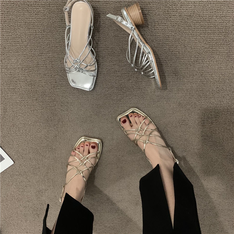 Giày Sandal Cao Gót Thời Trang Mùa Hè 2022 Dành Cho Nữ