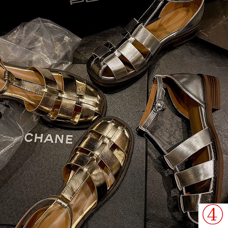 Sandal Cao Cấp Mùa Hè 2023 Đế Mềm Dày Phong Cách Phương Tây Cho Nữ