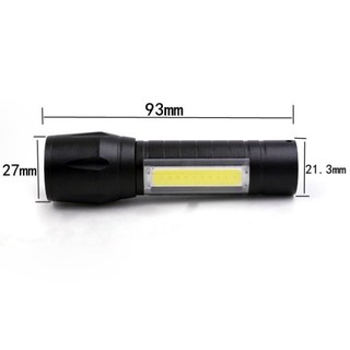 Đèn Pin MINI Siêu Sáng Cao Cấp Có Zoom [Miễn Phí Vận Chuyển khi đơn đạt giá trị tối thiểu 200K]