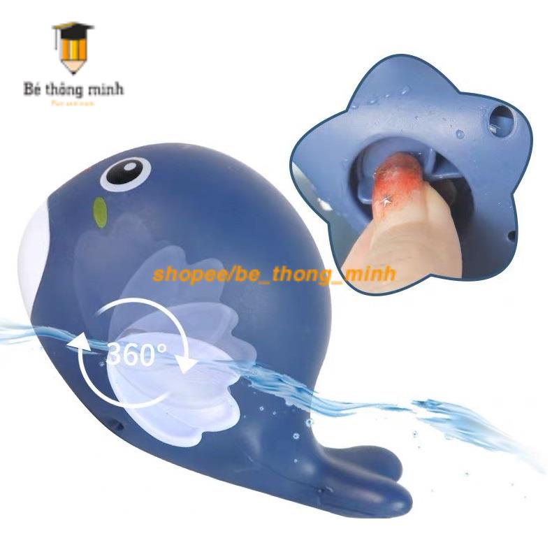 Đồ chơi chú rùa cá sấu, hà mã cót biết bơi nhà tắm siêu yêu cho bé