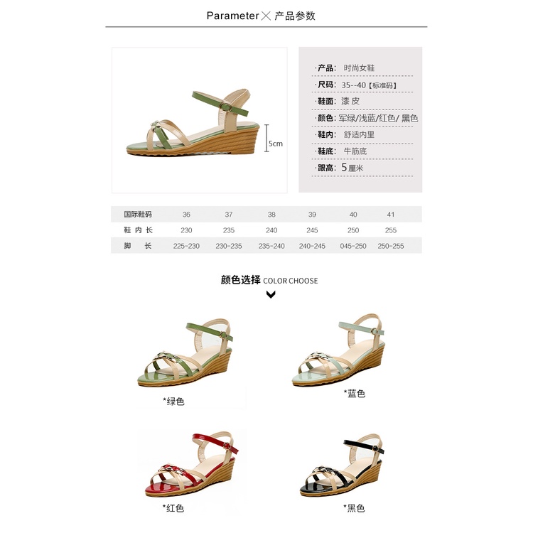 Sandal Đế Xuồng Dày Dặn Phong Cách Thời Trang Mới 2023 Dành Cho Nữ