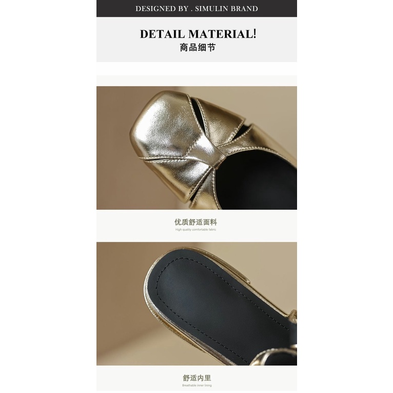 Giày Sandal Đế Mềm Khoét Lỗ Thoáng Khí Cao Cấp Thời Trang Mùa Hè 2023