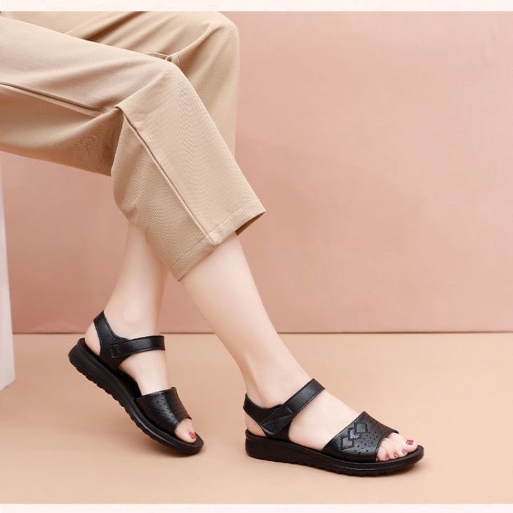 Sandal Đế Mềm Thấp Thời Trang Mùa Hè 2023 Dành Cho Nữ
