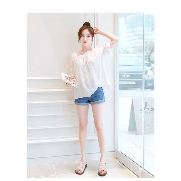 Giày Sandal Da Đế Dày Chống Trượt Thời Trang Mùa Hè Dành Cho Nữ