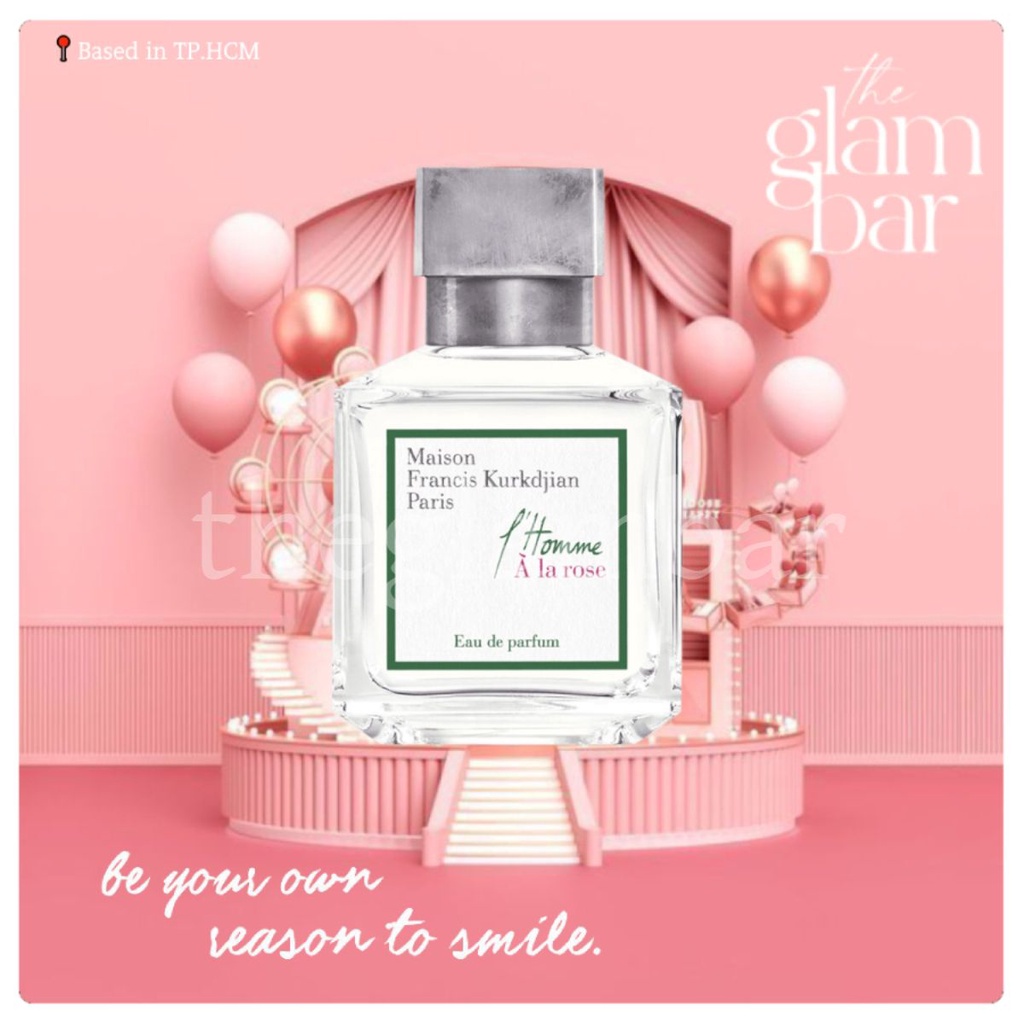 𝐭𝐡𝐞𝐠𝐥𝐚𝐦𝐛𝐚𝐫 ★ Nước hoa Nam M.F.K ’Homme À la Rose 5ml/10ml/20ml ( Hàng mới )