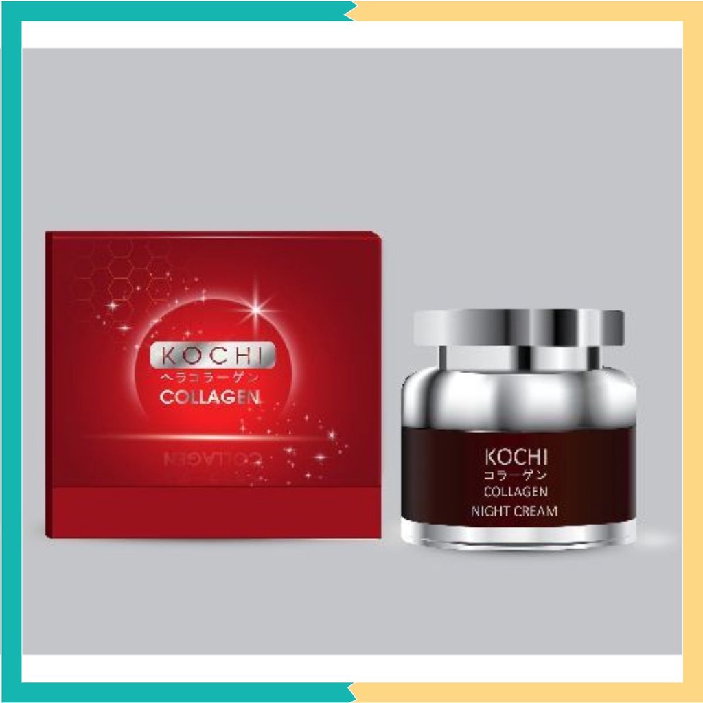 Kem Nám Ngày Đêm KOCHI COLLAGEN - DAY CREAM Xuất Xứ Nhật Bản