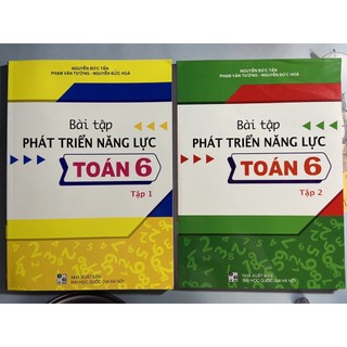 Sách - Combo Bài tập phát triển năng lực Toán 6