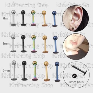 Khuyên Môi hoặc tai các cỡ ngắn dài ( giá bán là 1 chiếc )