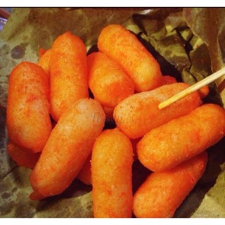 500g bánh gạo tokkbokki nhân phomai lắc bột phomai