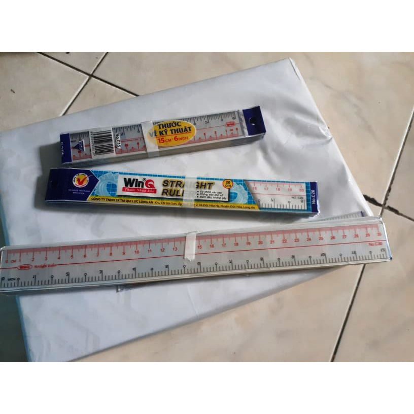 Thước dẻo WinQ 15cm - 20cm - 30cm