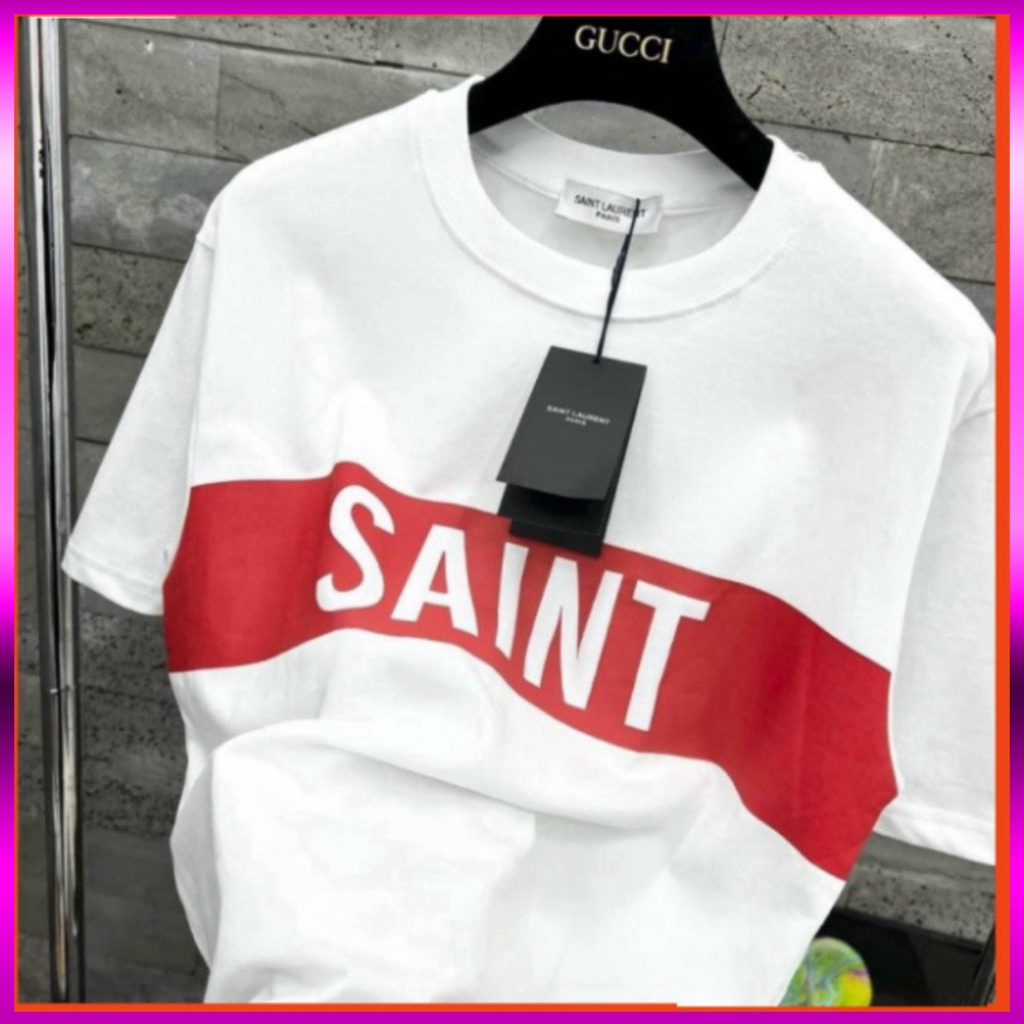Áo Phông In Chữ SAINT , Áo Thun Nam Tay Lỡ Unisex Form Rộng Cao Cấp 100% Thấm Hút Mồ Hôi Hot Trend 2023 1 1 | BigBuy360 - bigbuy360.vn