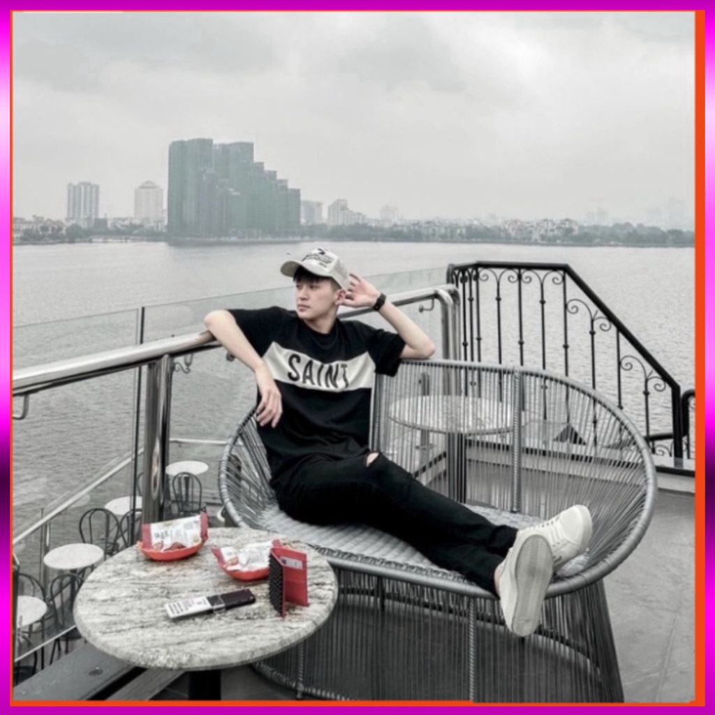 Áo Phông In Chữ SAINT , Áo Thun Nam Tay Lỡ Unisex Form Rộng Cao Cấp 100% Thấm Hút Mồ Hôi Hot Trend 2023 1 1 | BigBuy360 - bigbuy360.vn