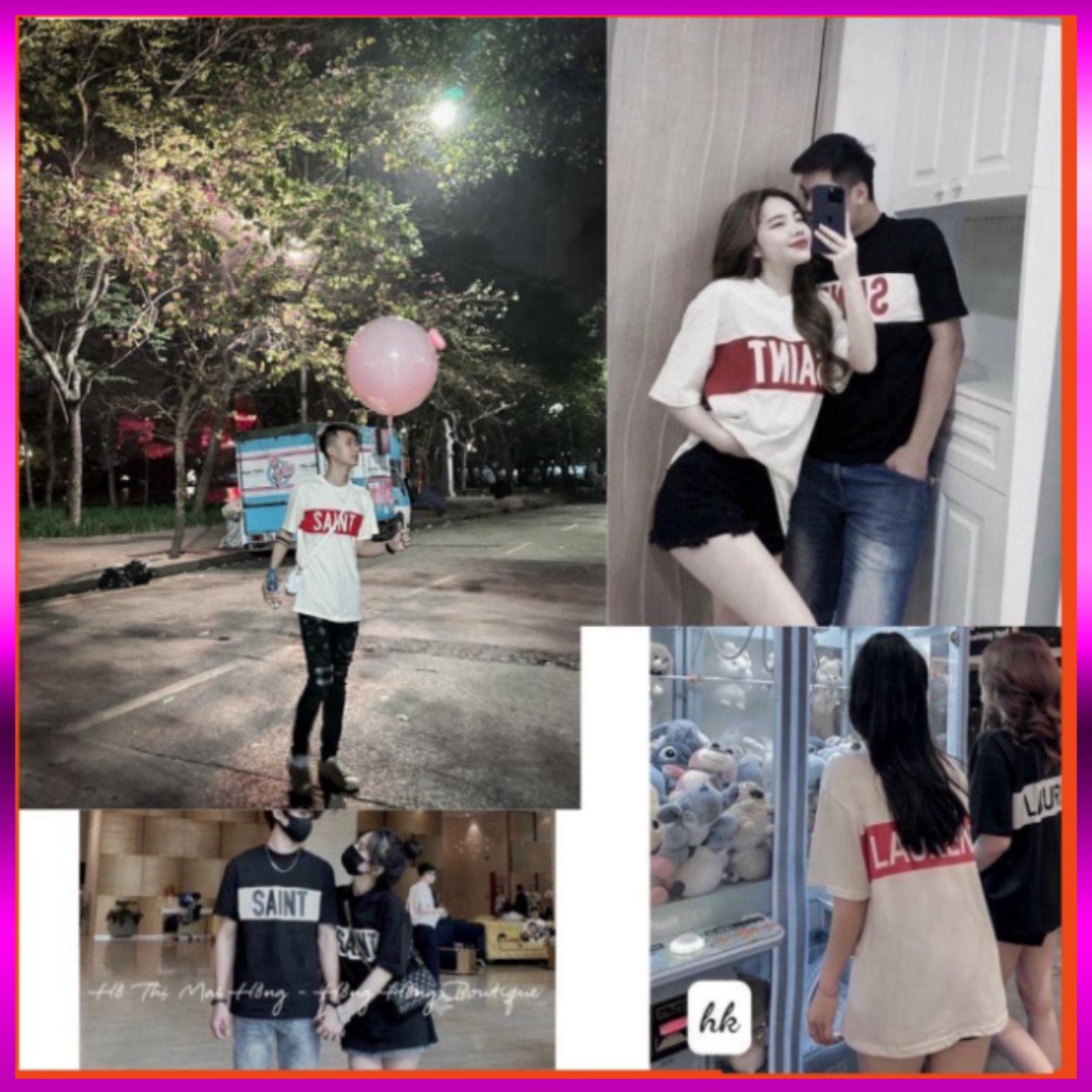Áo Phông In Chữ SAINT , Áo Thun Nam Tay Lỡ Unisex Form Rộng Cao Cấp 100% Thấm Hút Mồ Hôi Hot Trend 2023 1 1 | BigBuy360 - bigbuy360.vn