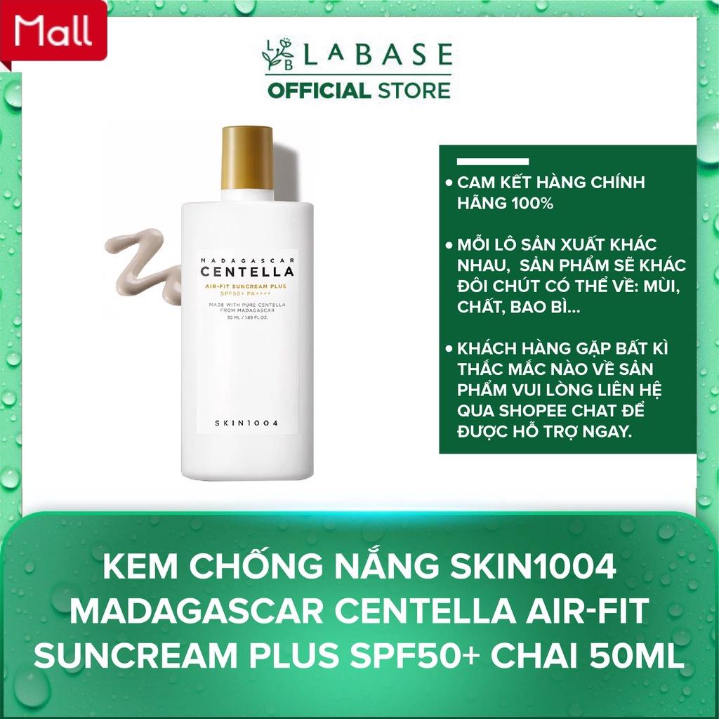 Kem Chống Nắng Skin1004 Madagascar Centella Air-fit Suncream SPF50/PA++++ 50 ml Shopee Mall _Shopee Mall