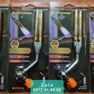 Đèn Khò Gas Đôi KT-2108 (Kovea)