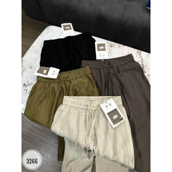 Quần suông đũi hàng QC