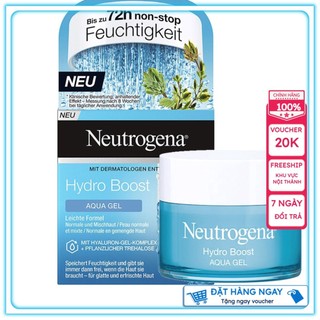 Kem dưỡng da Neutrogena Aqua gel và Aqua cream cho da dầu và da khô