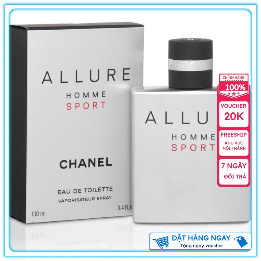 Nước hoa nam cao cấp chính hãng Allure 100ml, dầu thơm nam mùi hương nam tính sang trọng đẳng cấp quý ông N138