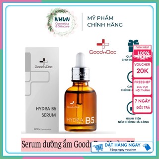 Tinh chất Serum B5 GoodnDoc B5 Hydra Dưỡng Ẩm, Phục Hồi, làm dịu da, làm trắng da, cấp nước