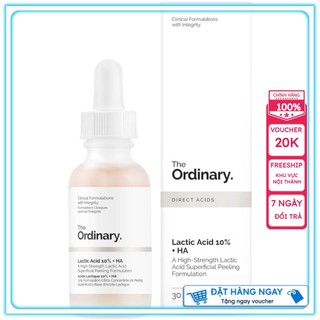 Serum Sáng Da Mờ Thâm Lactic Acid 10%+ HA - The Ordinary