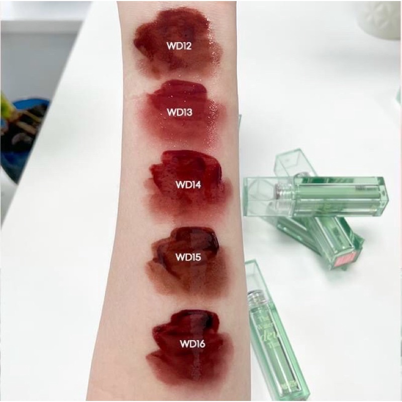 Son tint bóng ánh nước lâu trôi Merzy The Watery Dew Tint