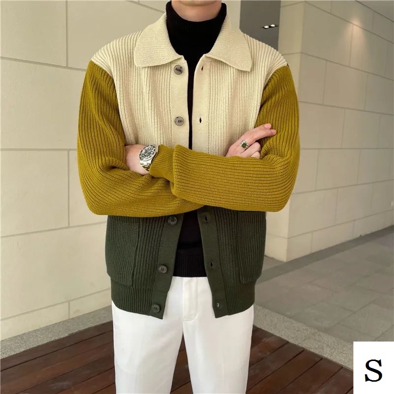Áo Khoác Cardigan Dệt Kim Tay Dài Thời Trang Cao Cấp Cho Nam