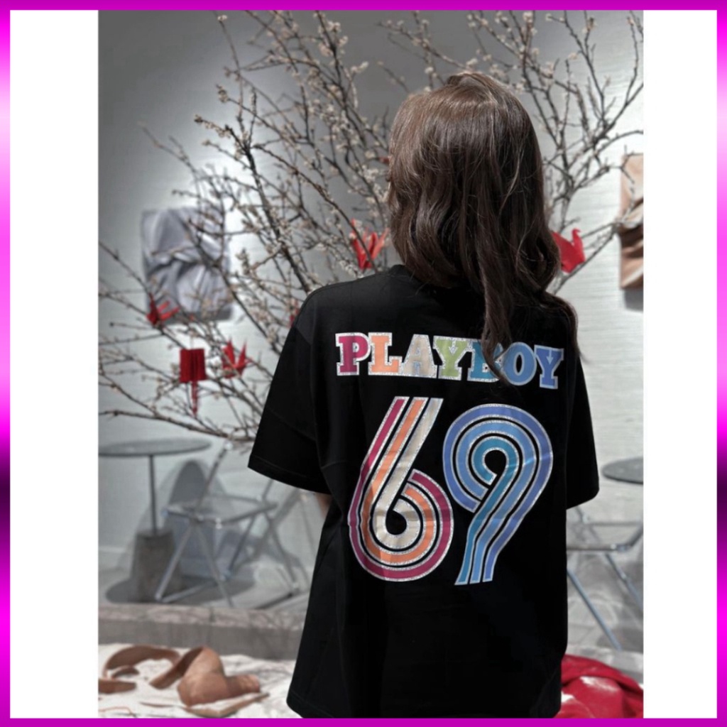 Áo Thun Nam Nữ In Chữ 69 PLAYBOY Nhiều Màu - Áo Phông Nam Nữ Unisex Form Rộng Oversize Thoang Mát 2023 * | BigBuy360 - bigbuy360.vn