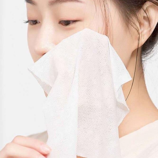 Combo Túi 50 viên Khăn lau mặt dạng nén, khăn mặt khô tiện lợi .