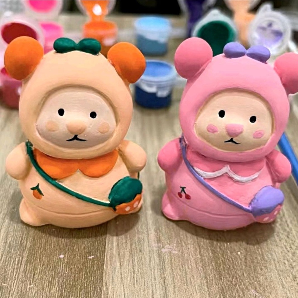 Khuôn Tô Màu Ba Chiều Hình Gấu 3D DIY