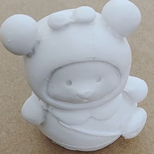 Khuôn Tô Màu Ba Chiều Hình Gấu 3D DIY