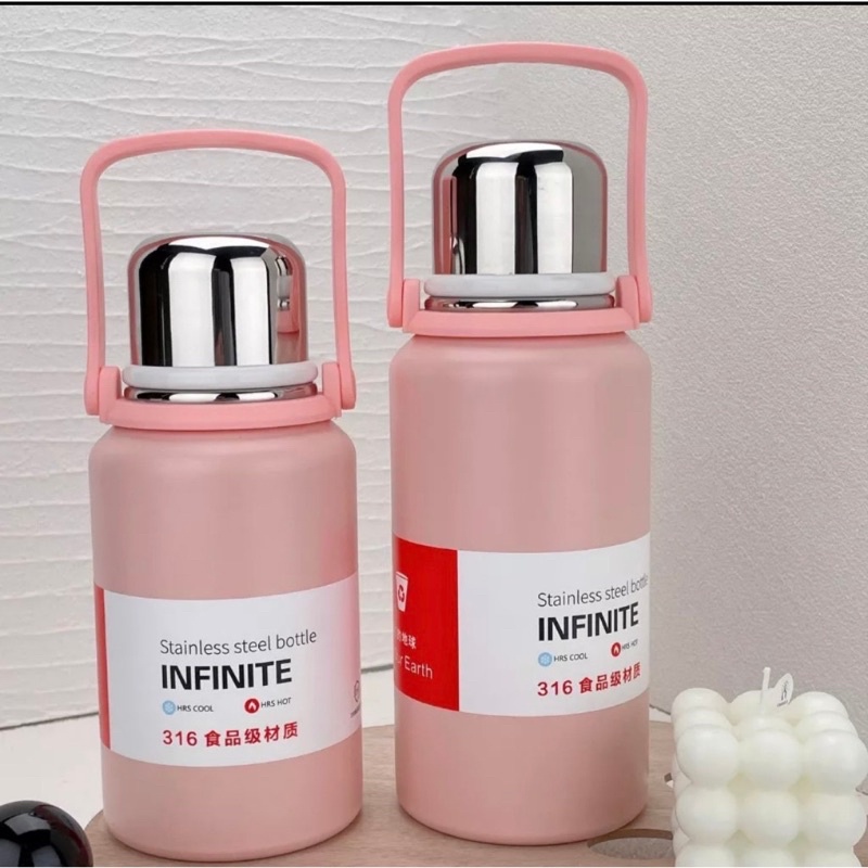 Bình Nước Thể Thao giữ Nhiệt Bằng Thép Không Gỉ 316 chất lượng Cao 900ml