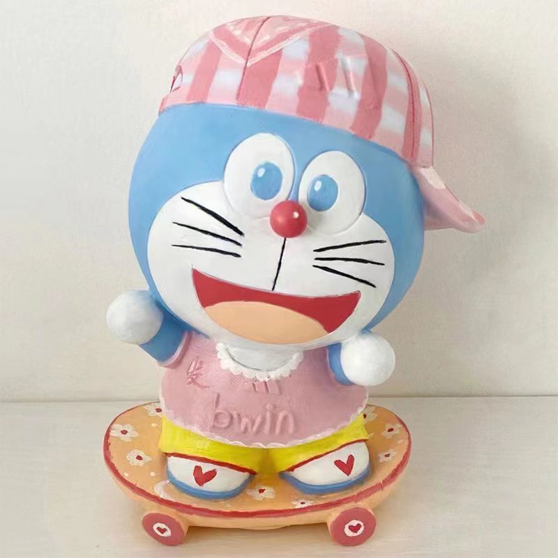 Ống Heo Tiết Kiệm Bằng vinyl Họa Tiết Hoạt Hình graffiti DIY