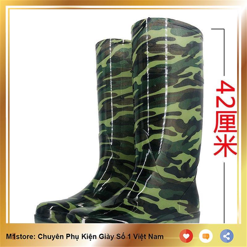 Ủng Cao Su Đi Mưa Trong Suốt Chống Thấm Nước Cỡ Lớn 37-52