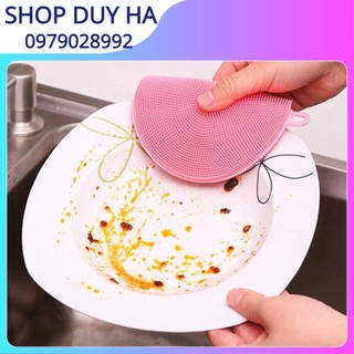 Miếng Silicone Rửa Chén, Dụng cụ rửa bát Đa Năng Tiện Dụng