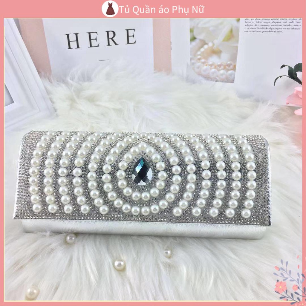 Ti X Ch Nhpha L Bán Trực Tiếp Từ Nhà Máy Túi xách Đeo Chéo Dát Kim Cương Lớn Nhật Bản Và Hàn Quốc Dự Tiệc Tối
