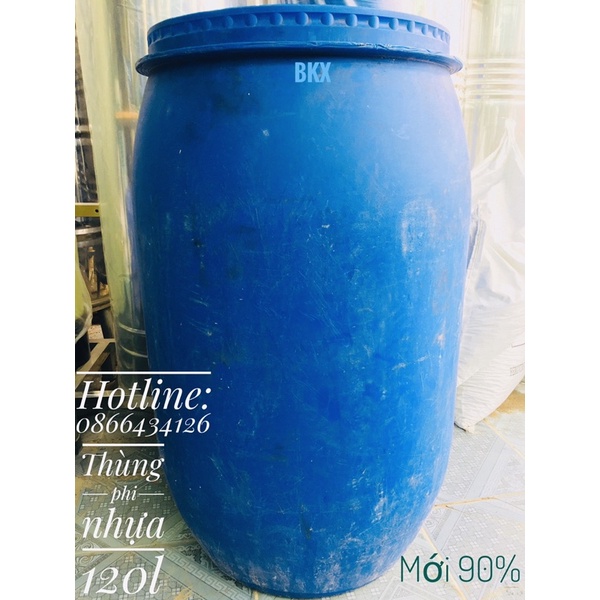 Thùng Phi Nhựa 120L