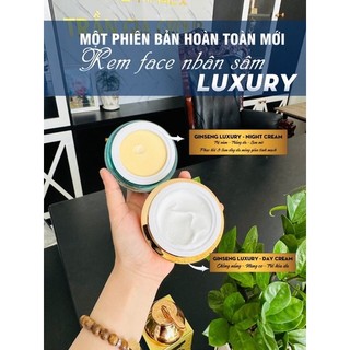 Kem Face Sâm Luxury Nhân Sâm Mới Elly White [Tặng Lọ Ủ Cam]