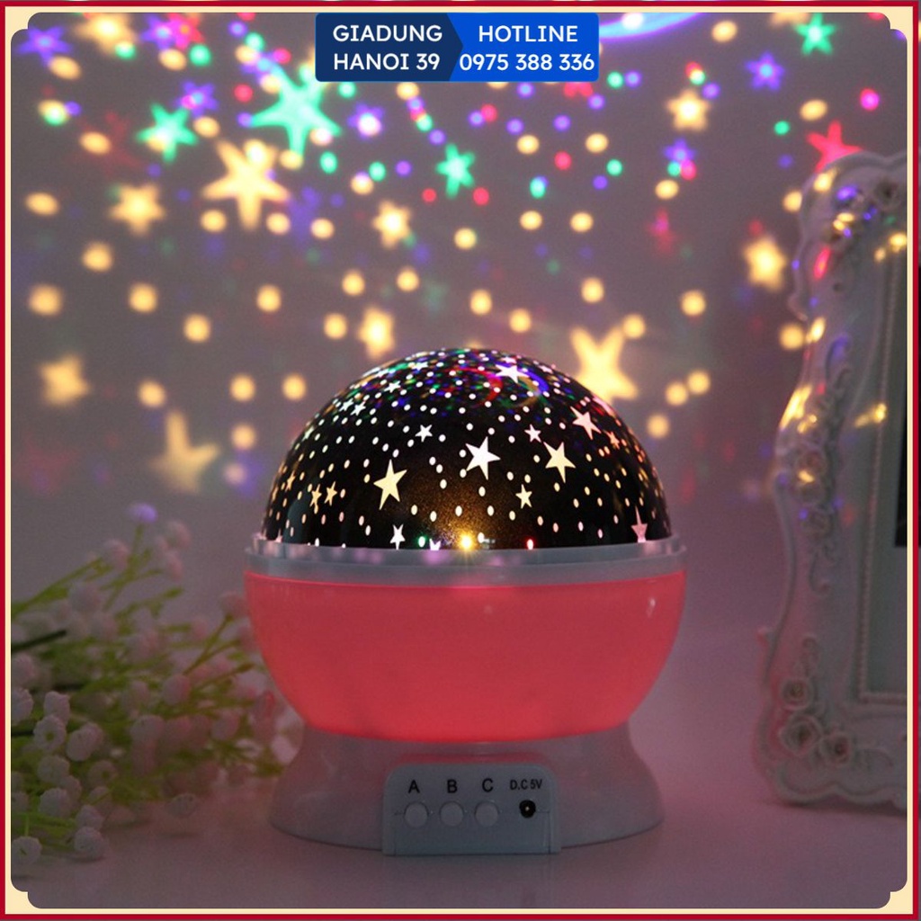 Đồ chơi cho bé- Đèn ngủ chiếu sao vũ trụ độc đáo tự xoay tròn 360 độ thay đổi nhiều mầu nhập khẩu ( #đèn #ngu #chiếusao)