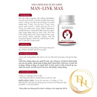 Manlink Max - Giữ lửa đam mê cho Nam giới.